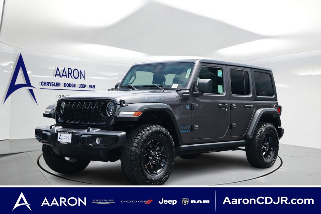 Crystal Metallic 2025 Jeep Wrangler 4xe SUV / Crossover Four-Wheel Drive 8-Speed Automatic