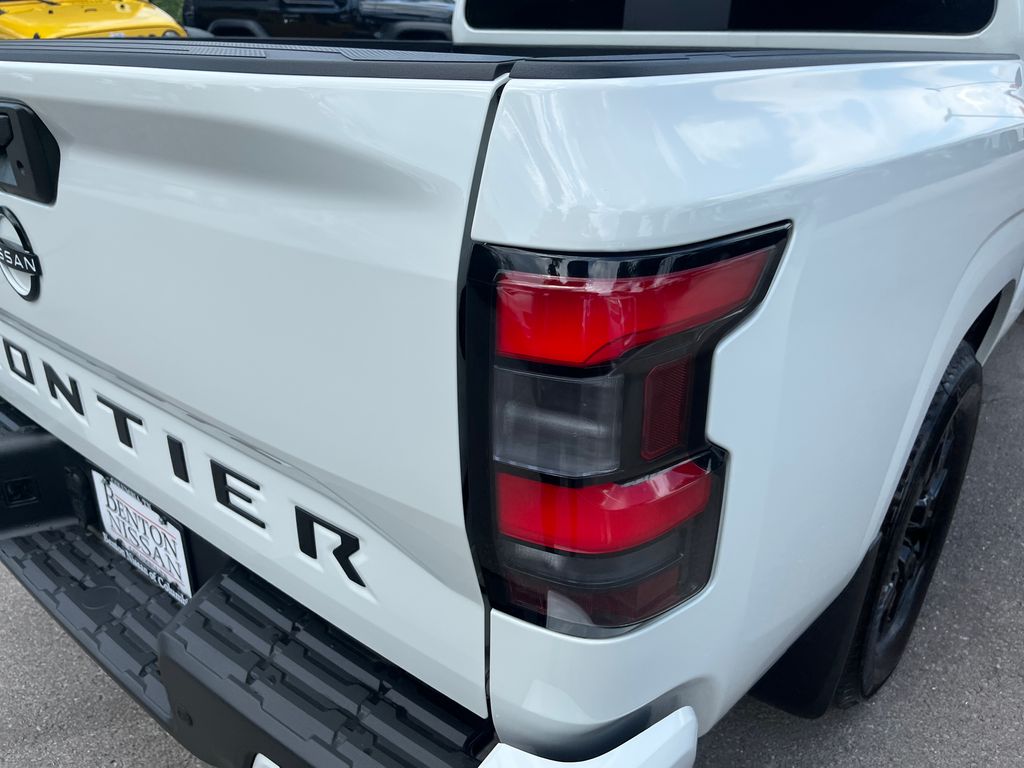 2026 Glacier White Nissan Frontier SV RWD Truck