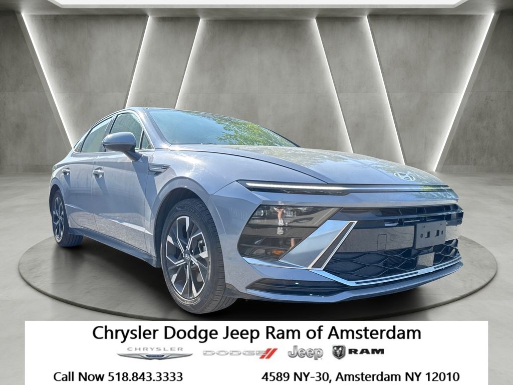 Transmission Blue 2024 Hyundai Sonata Sedan Front-Wheel Drive 8-Speed Automatic