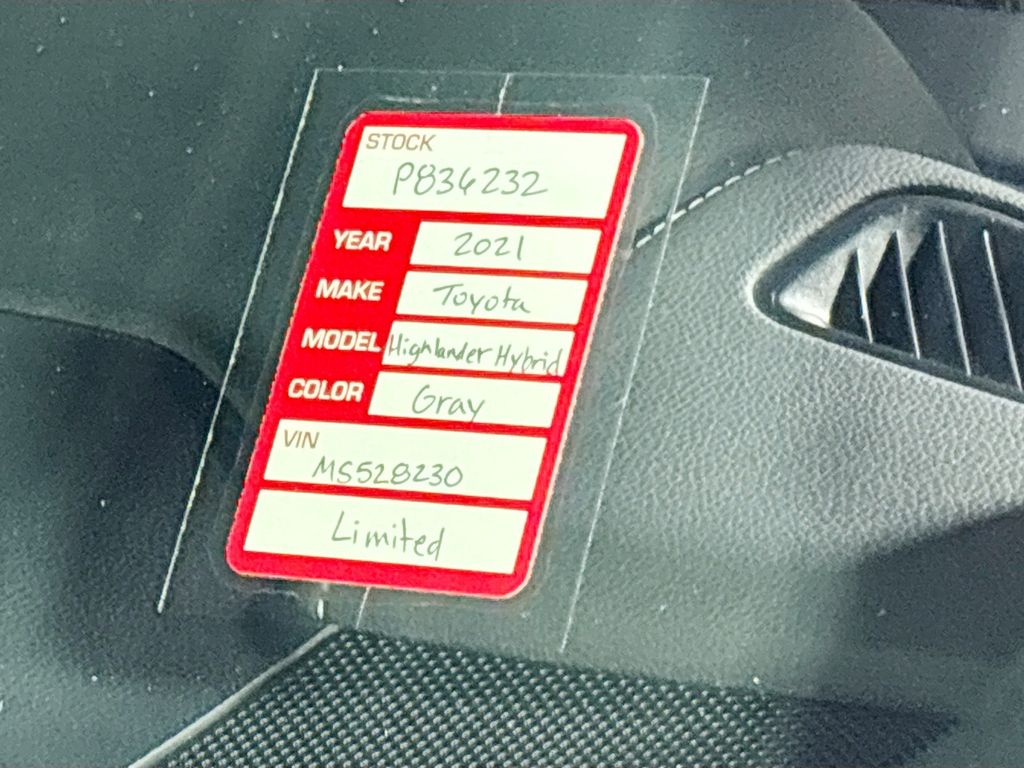 2021 Toyota Highlander Hybrid Limited