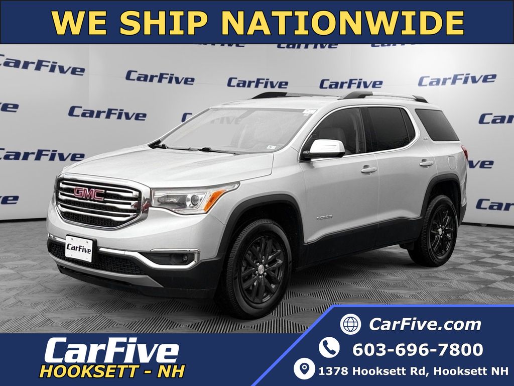 Quicksilver Metallic 2019 GMC Acadia SLT-1 AWD SUV / Crossover Four-Wheel Drive 6-Speed Automatic