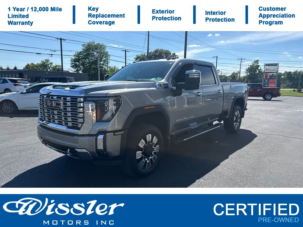 Sterling Metallic 2025 GMC Sierra 2500HD Pickup Truck Four-Wheel Drive Automatic