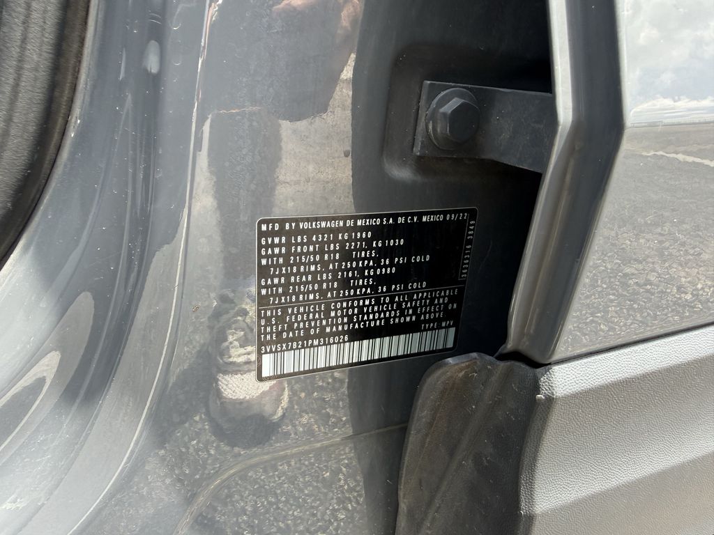 2023 Volkswagen Taos 1.5T SE Gray at DeMontrond Automotive Group