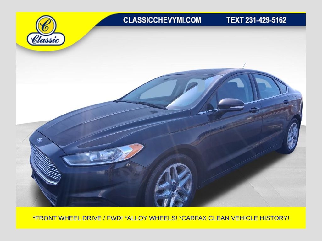 Dark Side Metallic 2014 Ford Fusion SE Sedan Front-Wheel Drive 6-Speed Automatic