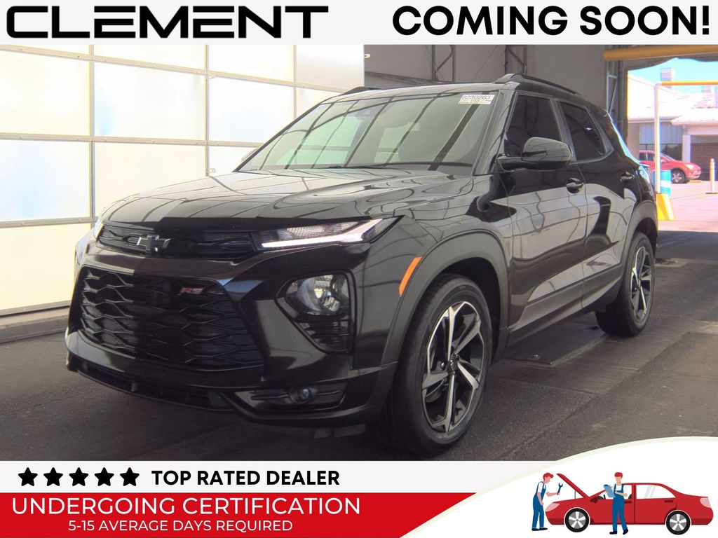 Mosaic Black Metallic 2022 Chevrolet Trailblazer SUV / Crossover Front-Wheel Drive Continuously Variable Transmission