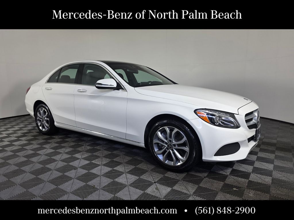 Used 2018 White Mercedes-Benz C 300 image 8