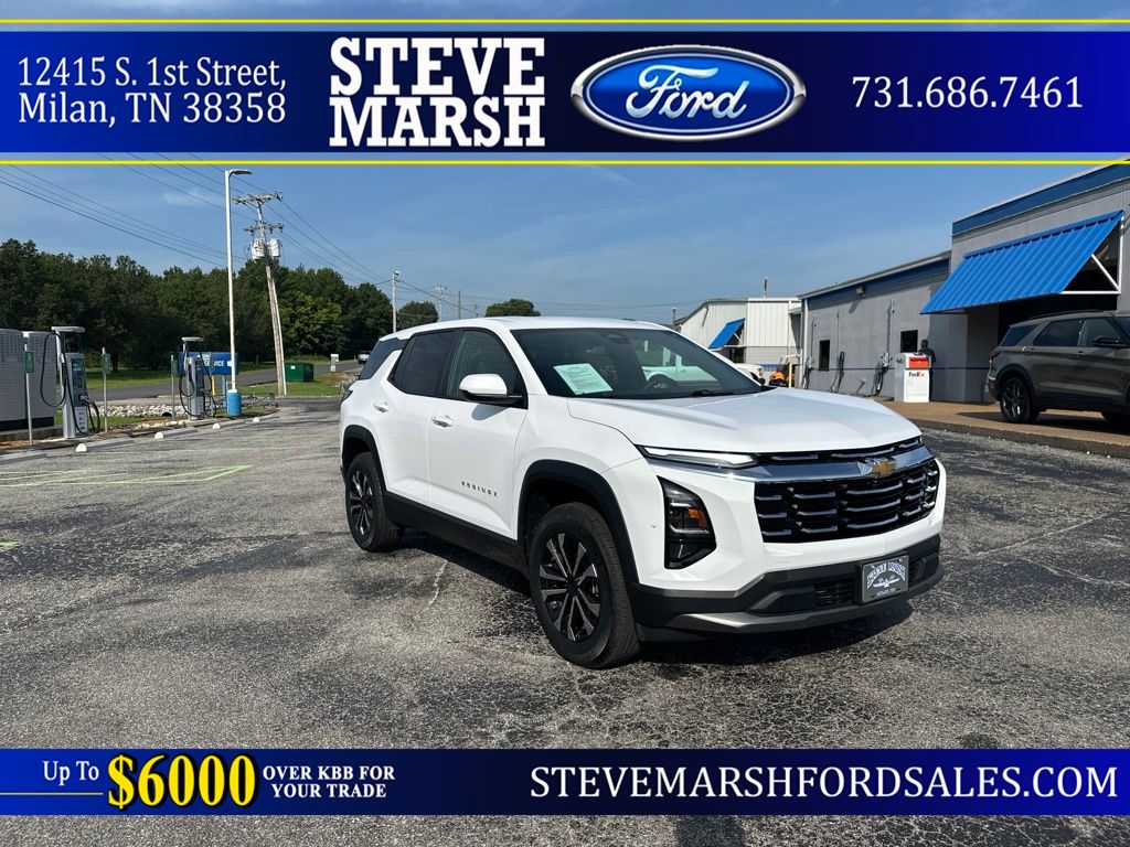 Summit White 2025 Chevrolet Equinox SUV / Crossover Four-Wheel Drive 8-Speed Automatic