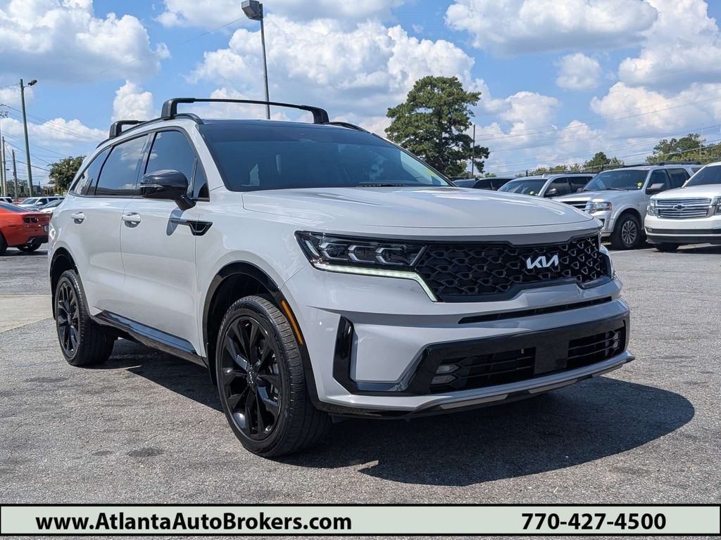 Gray 2023 Kia Sorento SUV / Crossover All-Wheel Drive 8-Speed Dual Clutch