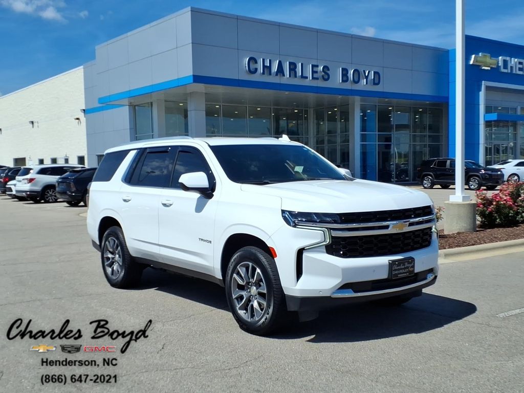 Summit White 2023 Chevrolet Tahoe SUV / Crossover 4X2