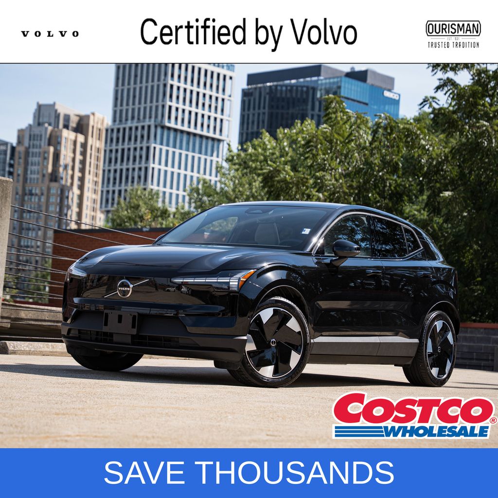Onyx Black Metallic 2025 Volvo EX30 SUV / Crossover All-Wheel Drive 1-Speed Automatic