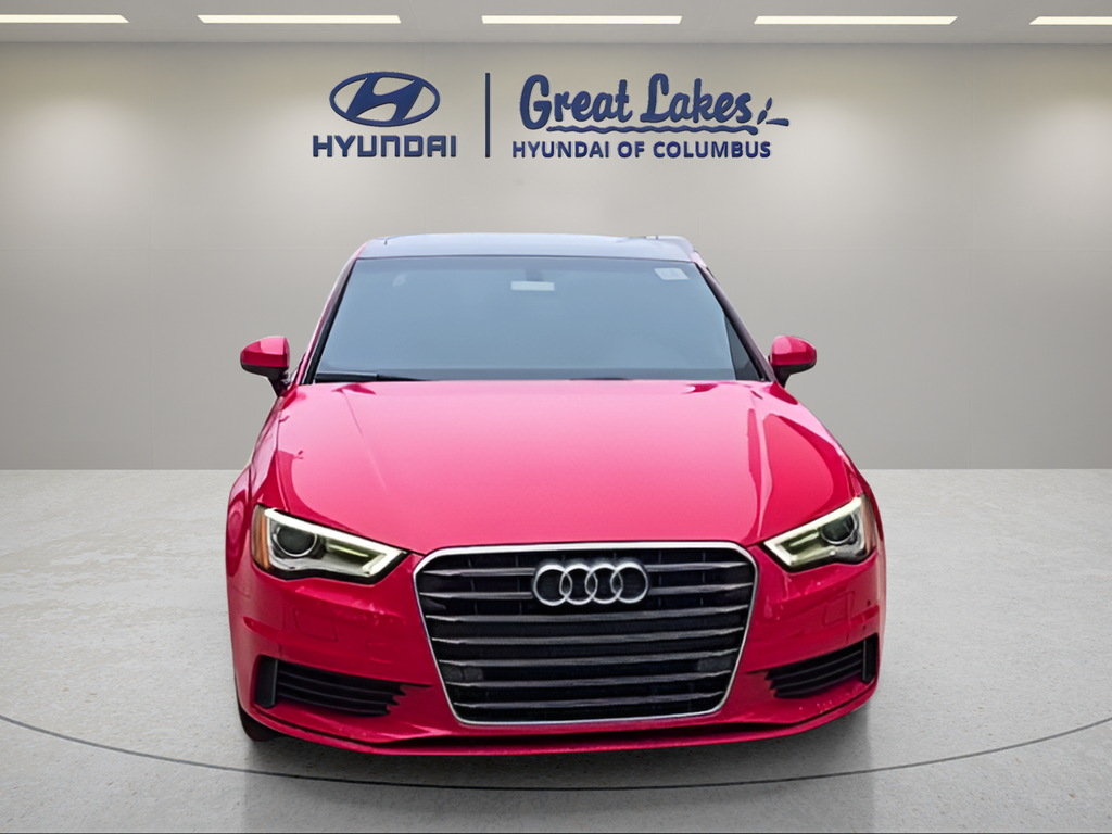 Brilliant Red 2015 Audi A3 1.8T Premium Plus Sedan FWD Sedan Front-Wheel Drive 6-Speed Automatic