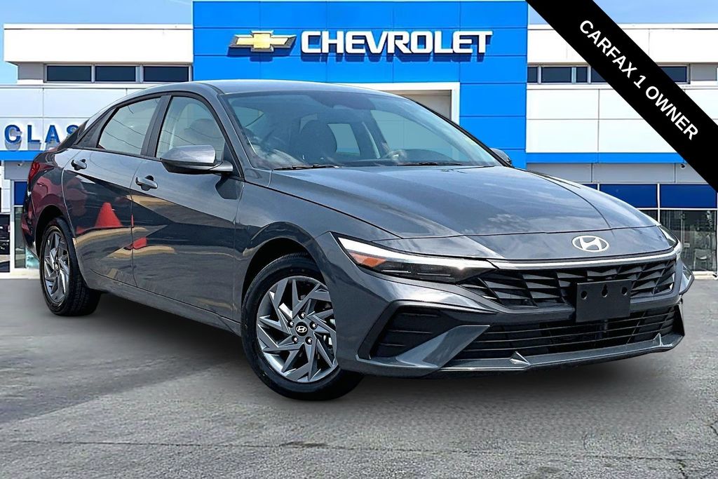 2026 Hyundai Elantra Hybrid Blue