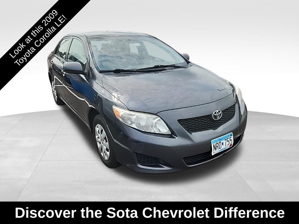 Magnetic Gray Metallic 2009 Toyota Corolla Sedan Front-Wheel Drive 4-Speed Automatic