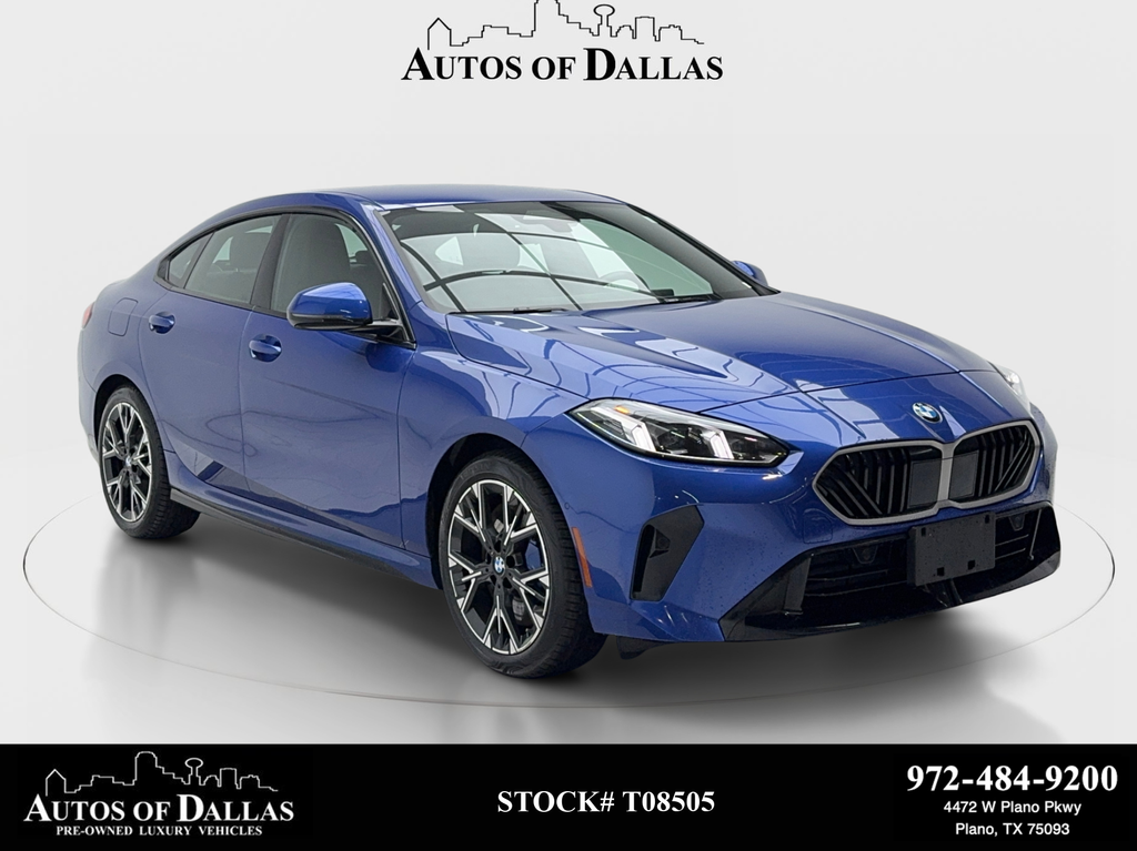 Blue Metallic 2026 BMW 2 Series Sedan Front-Wheel Drive 7-Speed Automatic