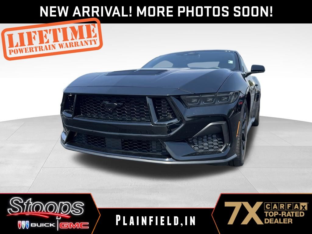 Shadow Black 2025 Ford Mustang GT Premium Fastback RWD Coupe Rear-Wheel Drive Automatic