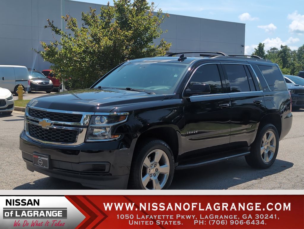 Black 2016 Chevrolet Tahoe SUV / Crossover 4X2 6-Speed Automatic Overdrive