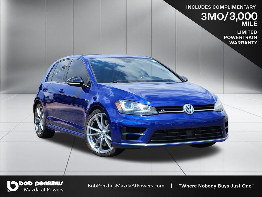  2017 Volkswagen Golf R 4-Door AWD with DCC and Navigation   