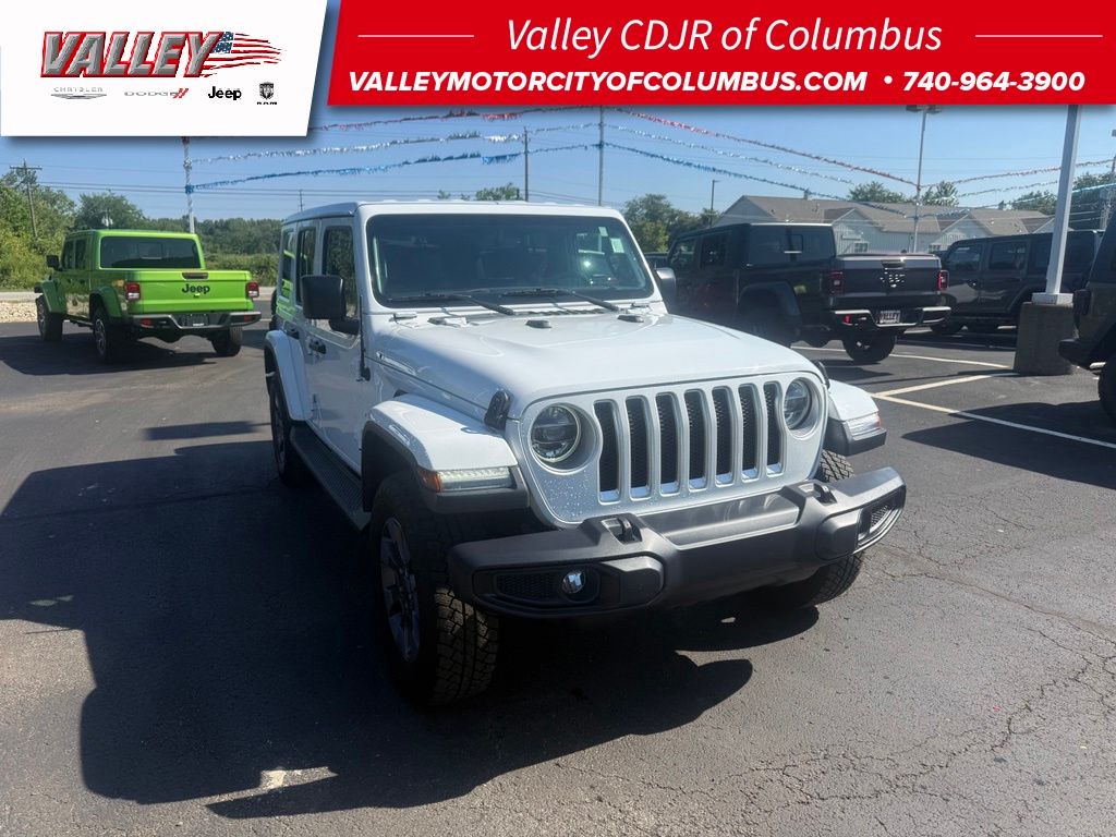 Bright White Clearcoat 2019 Jeep Wrangler SUV / Crossover Four-Wheel Drive 8-Speed Automatic