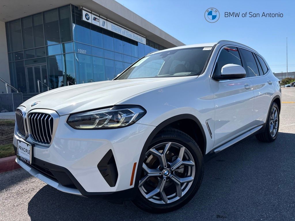Mineral White Metallic 2023 BMW X3 SUV / Crossover All-Wheel Drive 8-Speed Automatic