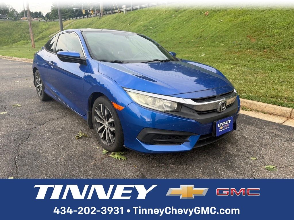  2016 Honda Civic Coupe Coupe Front-Wheel Drive Continuously Variable Transmission