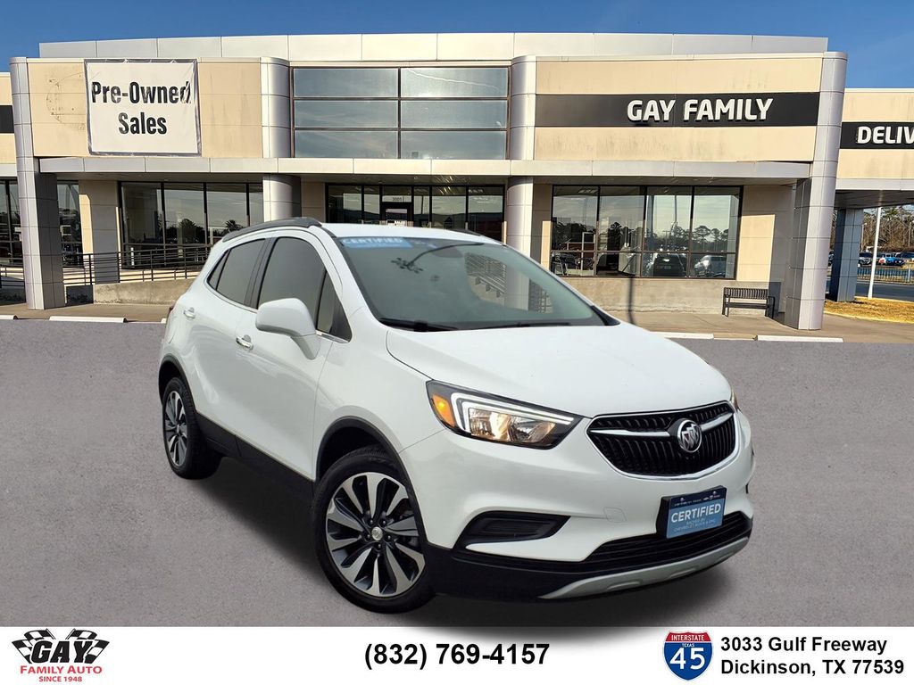 Summit White 2022 Buick Encore Preferred FWD SUV / Crossover Front-Wheel Drive 6-Speed Automatic Overdrive