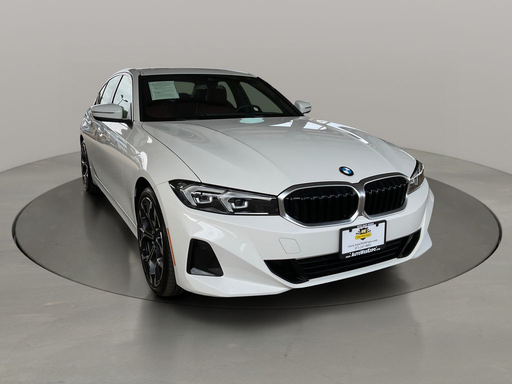 Alpine White 2025 BMW 3 Series Sedan Rear-Wheel Drive 8-Speed Automatic