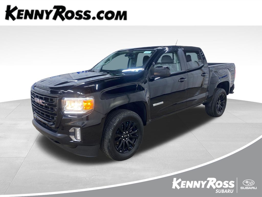 Onyx Black 2021 GMC Canyon Pickup Truck Four-Wheel Drive 8-Speed Automatic