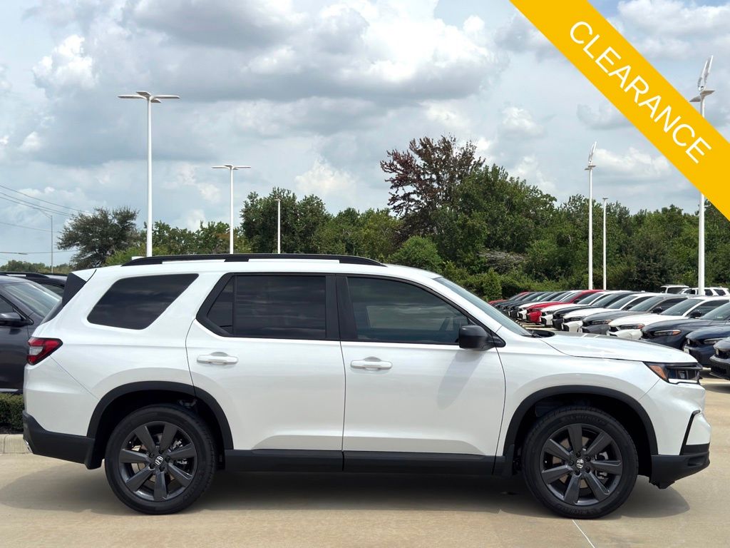 2025 Honda Pilot Sport White at Bayway Cadillac of The Woodlands