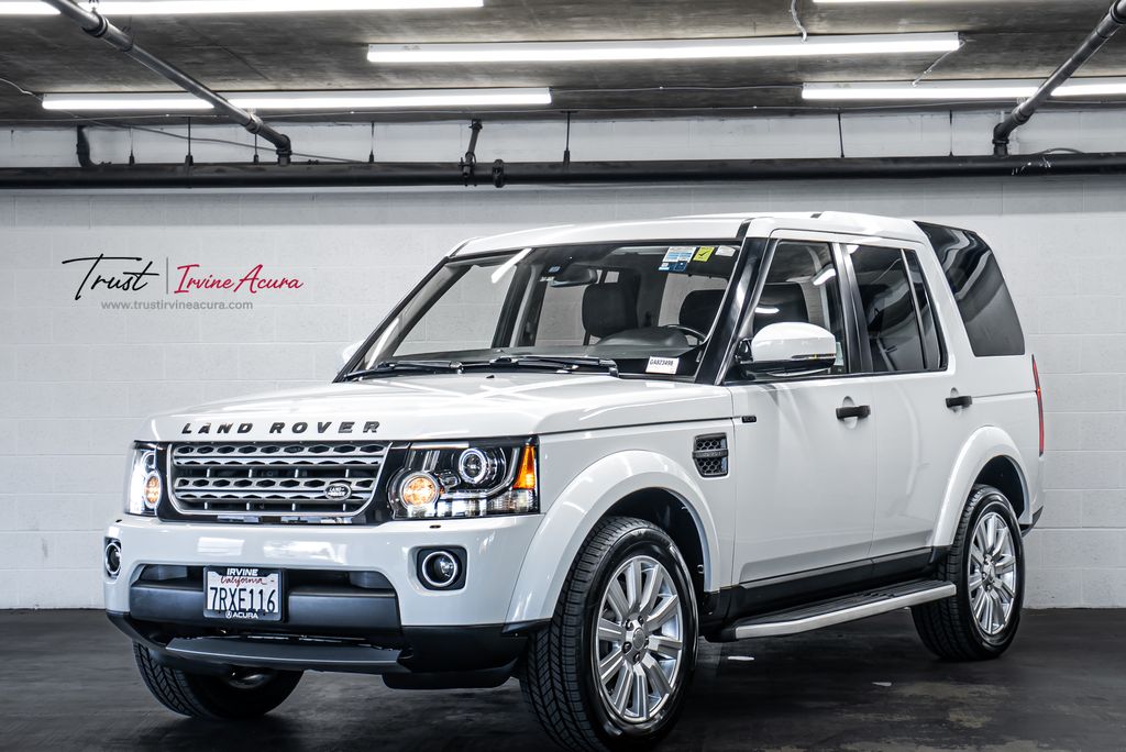 Fuji White 2016 Land Rover LR4 AWD SUV / Crossover All-Wheel Drive 8-Speed Automatic