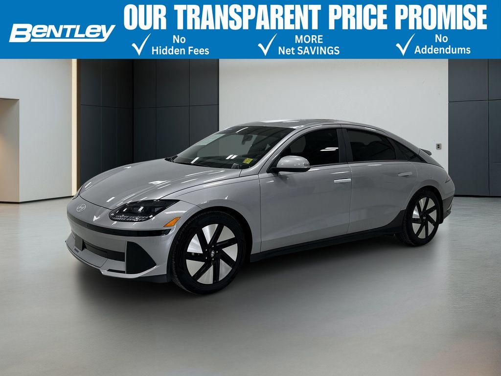 Curated Silver 2023 Hyundai Ioniq 6 Sedan Rear-Wheel Drive 1-Speed Automatic