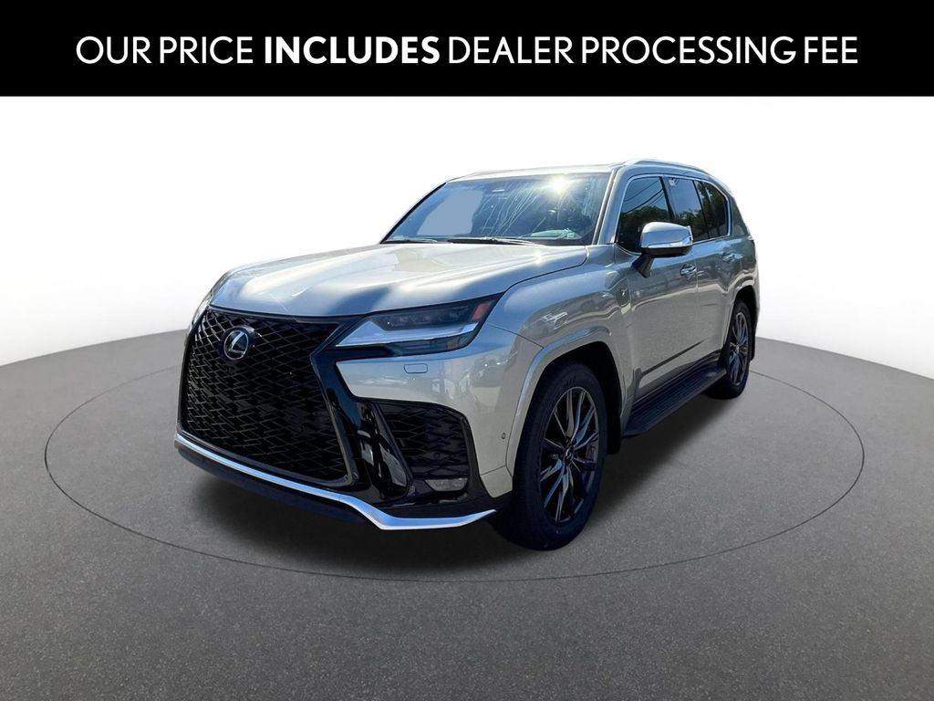 Silver 2026 Lexus LX Hybrid 700h F SPORT Handling AWD SUV / Crossover All-Wheel Drive Automatic
