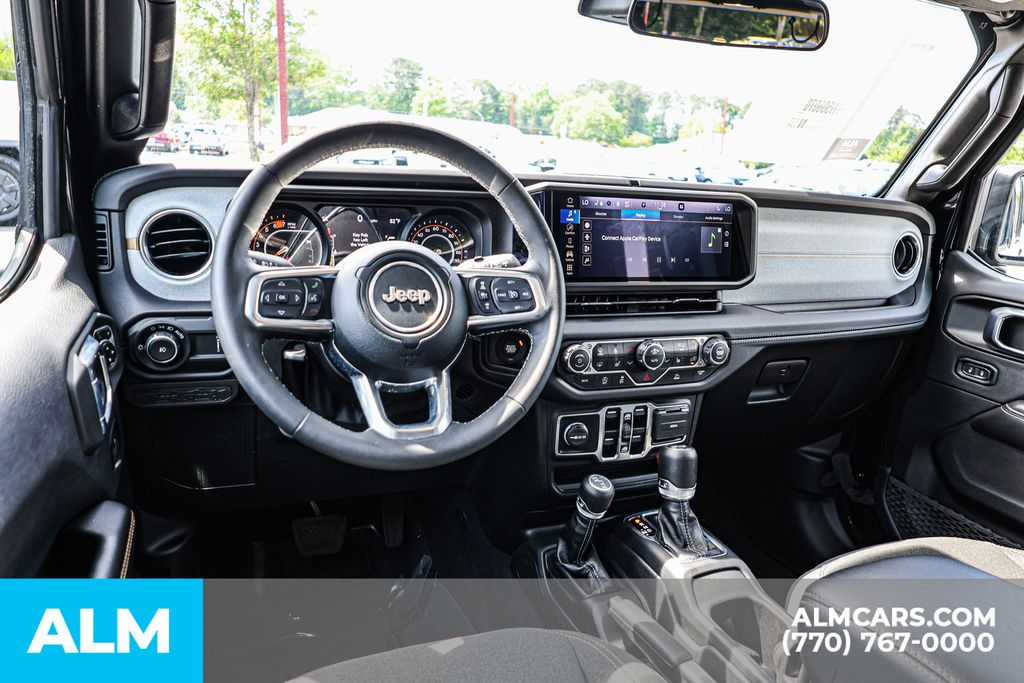 Used 2025 Black Jeep Sahara / MT Certified image 28