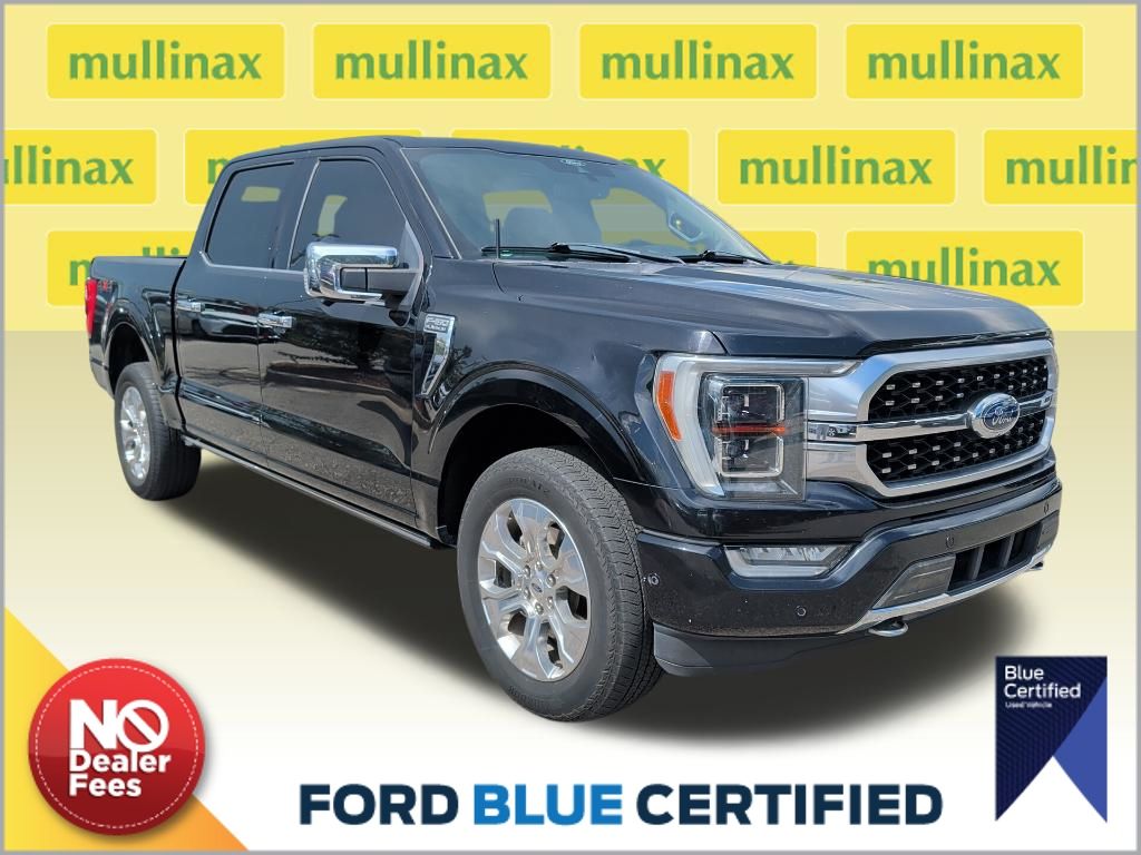 Agate Black Metallic 2022 Ford F-150 Pickup Truck Four-Wheel Drive Automatic