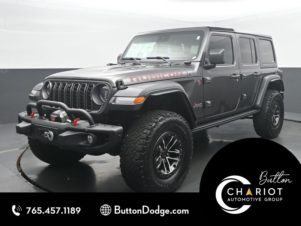 Gray (Granite Crystal Metallic Clearcoat) 2025 Jeep Wrangler SUV / Crossover Four-Wheel Drive 8-Speed Automatic