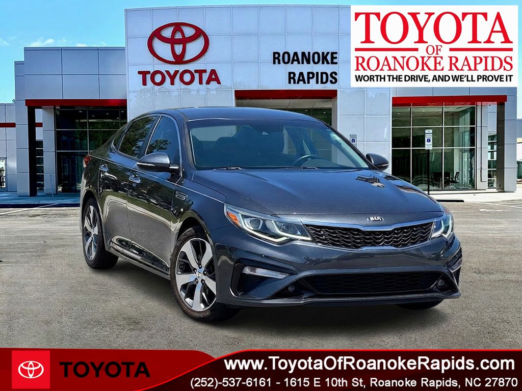 Gravity Gray 2020 Kia Optima Sedan Front-Wheel Drive 6-Speed Automatic