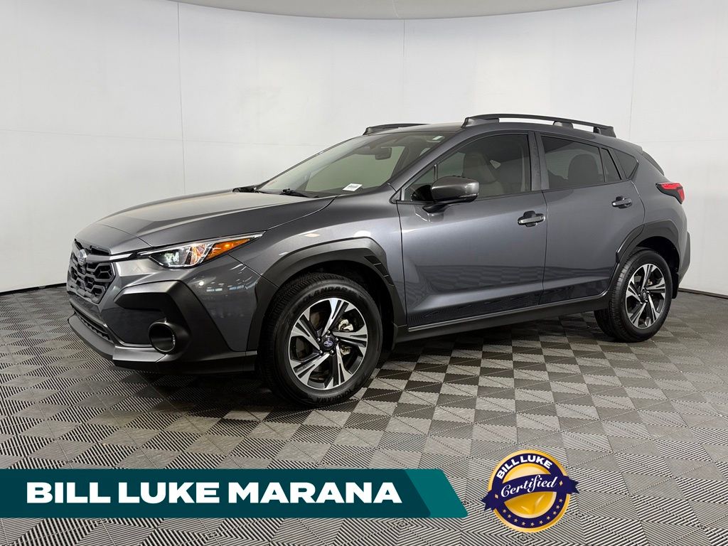 Magnetite Gray Metallic 2024 Subaru Crosstrek SUV / Crossover All-Wheel Drive Continuously Variable Transmission