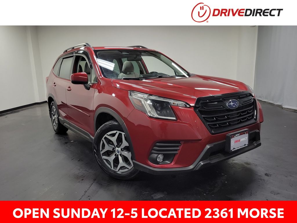 Crimson Red Pearl 2024 Subaru Forester SUV / Crossover All-Wheel Drive Continuously Variable Transmission