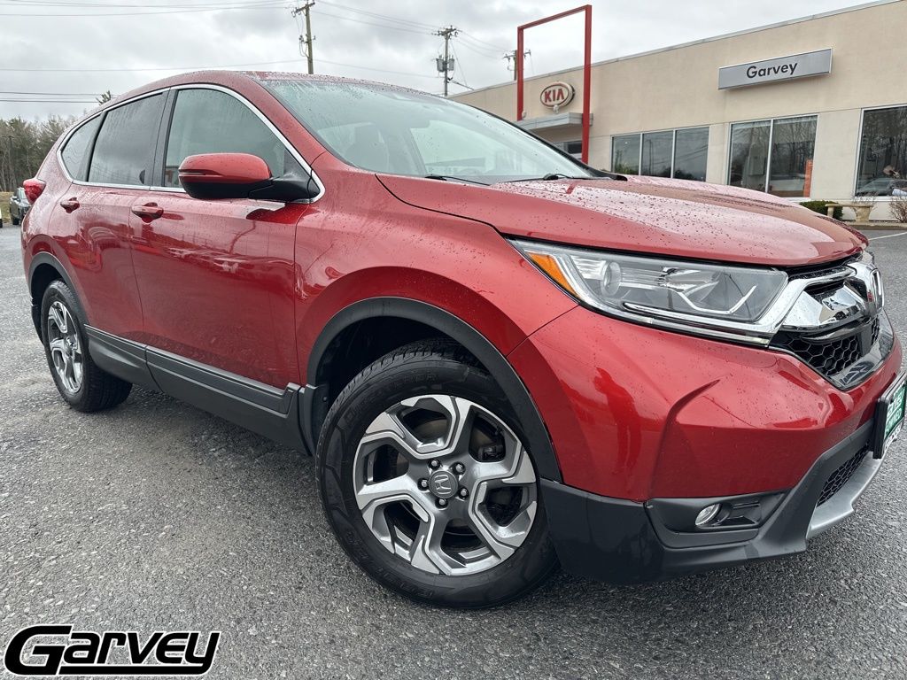 Red 2019 Honda CR-V EX AWD SUV / Crossover All-Wheel Drive Continuously Variable Transmission