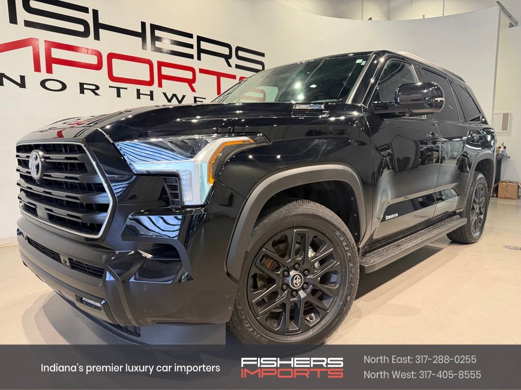 Midnight Black Metallic 2026 Toyota Sequoia Limited 4WD SUV / Crossover Four-Wheel Drive Automatic