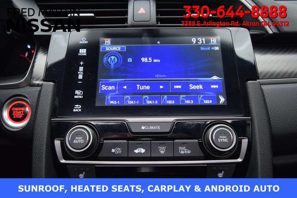 used 2018 Honda Civic car, priced at $20,997