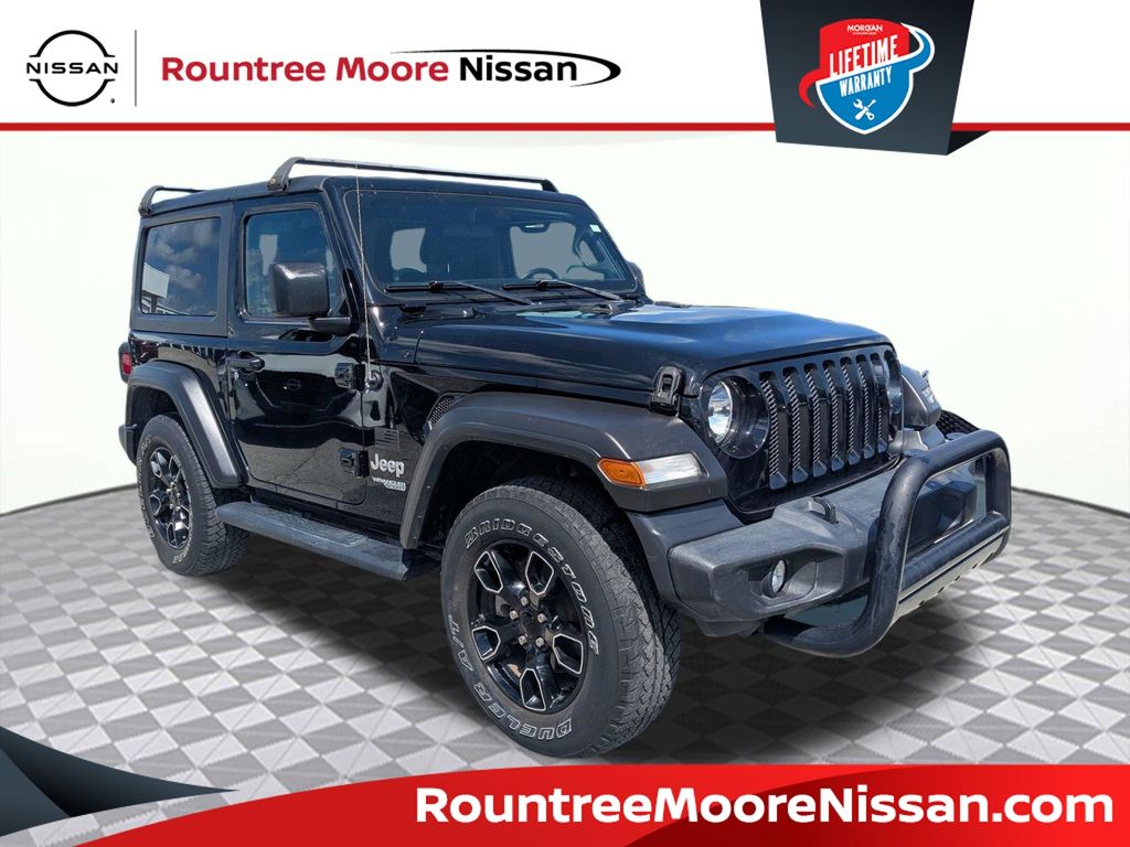 Black Clearcoat 2021 Jeep Wrangler SUV / Crossover Four-Wheel Drive 8-Speed Automatic