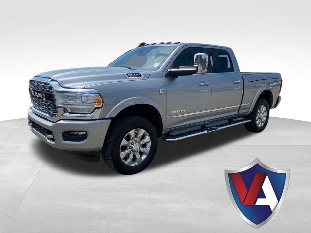 Billet Silver Metallic Clearcoat 2021 RAM 3500 Pickup Truck Four-Wheel Drive 6-Speed Automatic