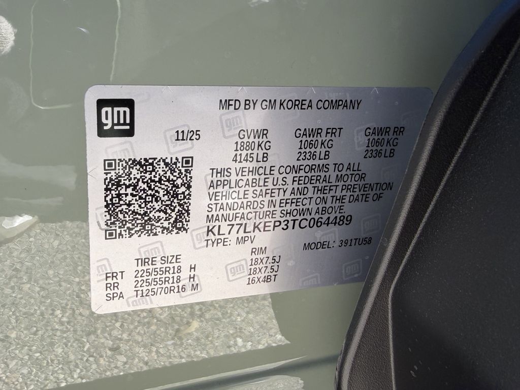 new 2026 Chevrolet Trax car, priced at $25,746