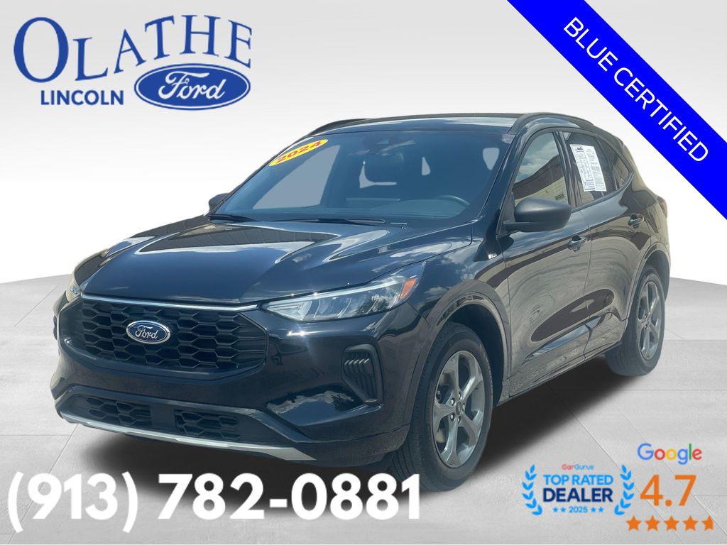 Agate Black Metallic 2024 Ford Escape ST-Line AWD SUV / Crossover All-Wheel Drive 8-Speed Automatic