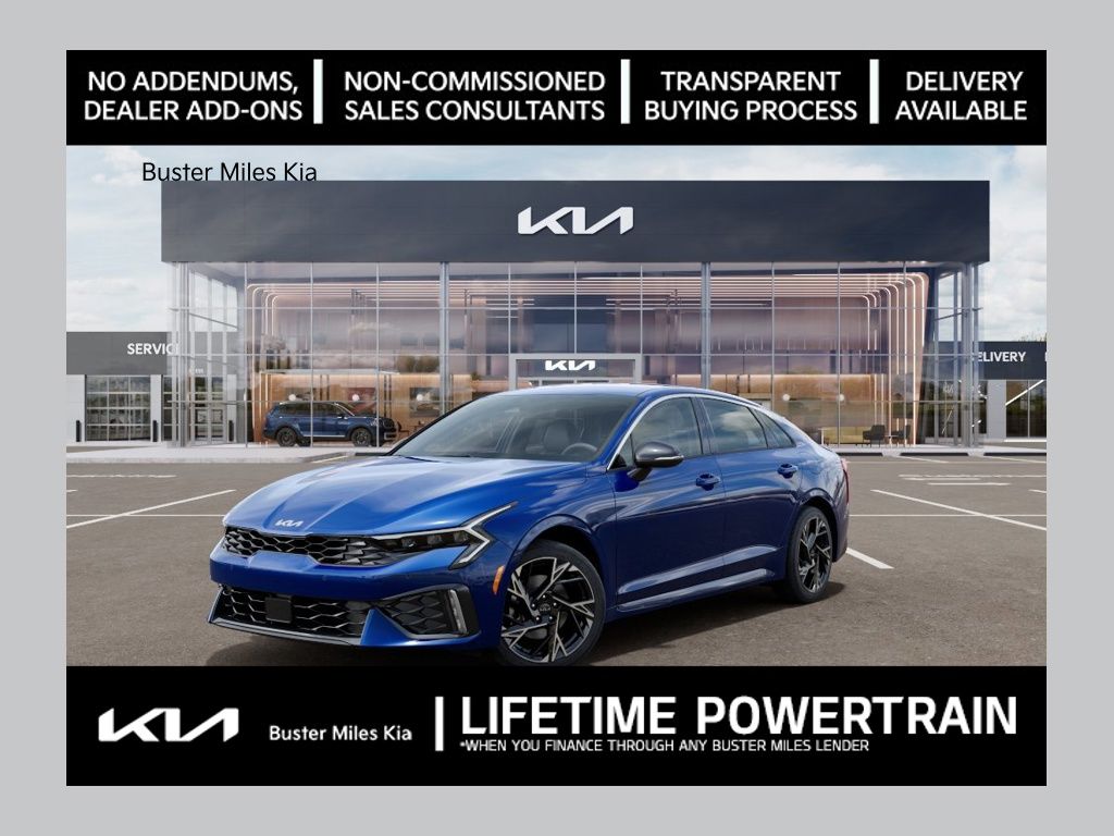 Yacht Blue 2026 Kia K5 Sedan Front-Wheel Drive 8-Speed Automatic