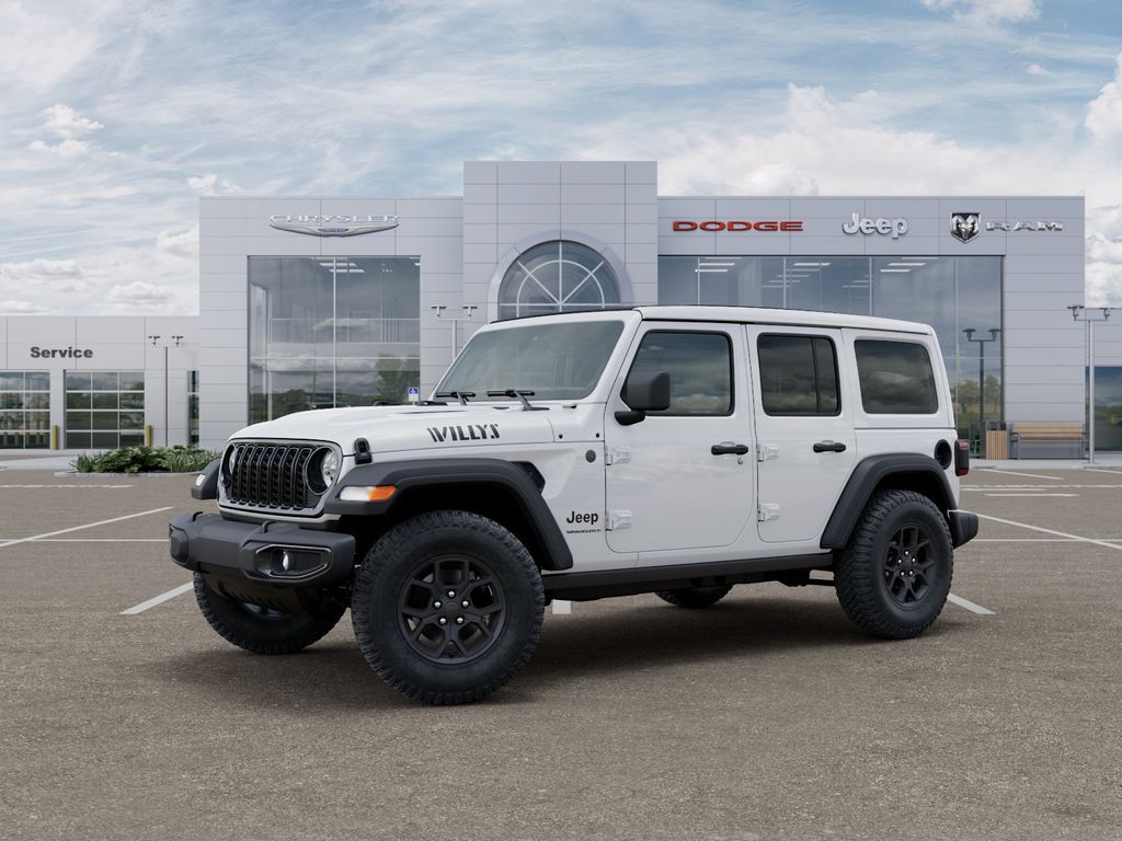 New 2026 White Jeep Willys image 2