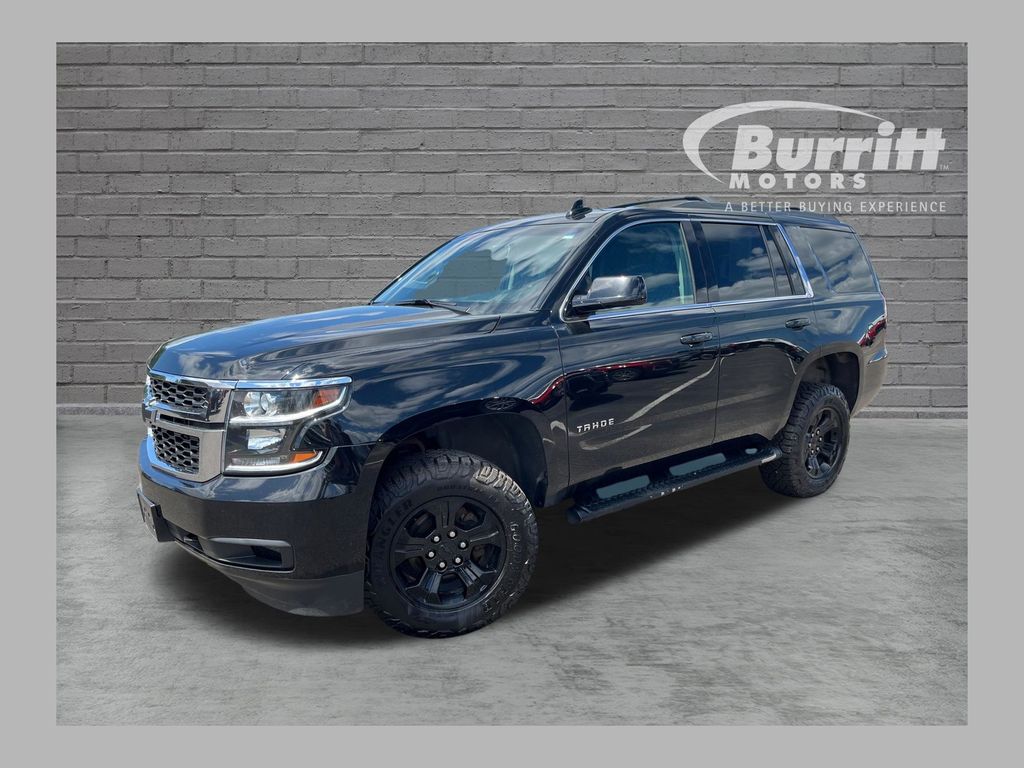 Black 2019 Chevrolet Tahoe SUV / Crossover Four-Wheel Drive 6-Speed Automatic Overdrive