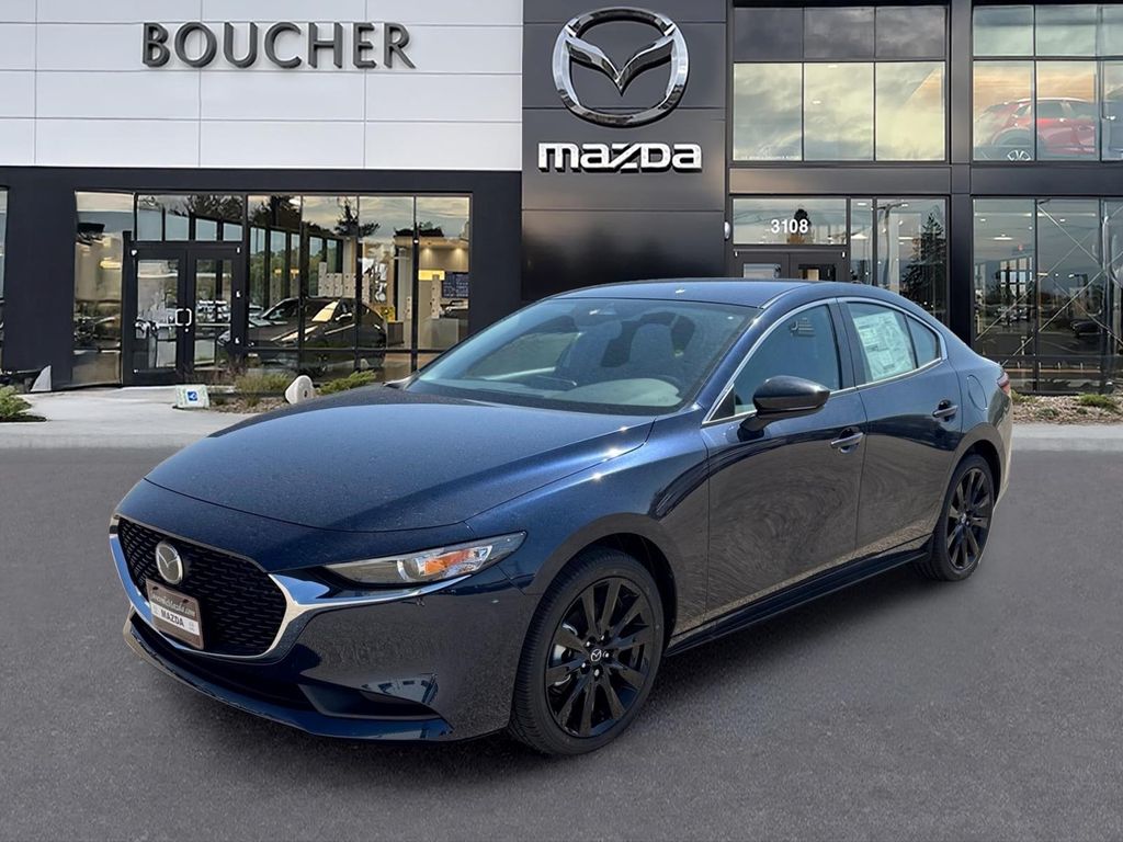 Deep Crystal Blue Mica 2026 Mazda MAZDA3 2.5 S Select Sport FWD Sedan Front-Wheel Drive 6-Speed Automatic