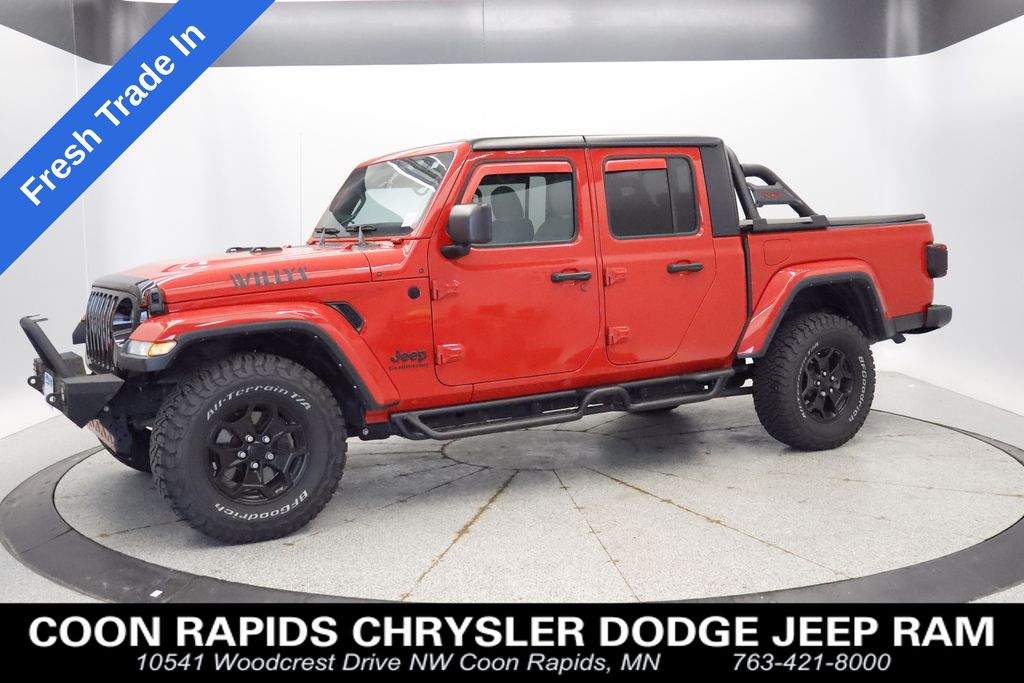  2021 Jeep Gladiator Willys Crew Cab 4WD   