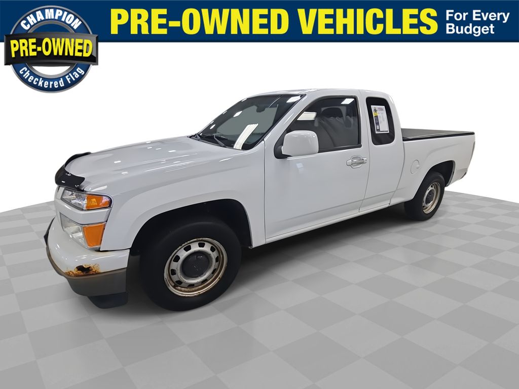 Summit White 2010 Chevrolet Colorado Pickup Truck 4X2 4-Speed Automatic Overdrive